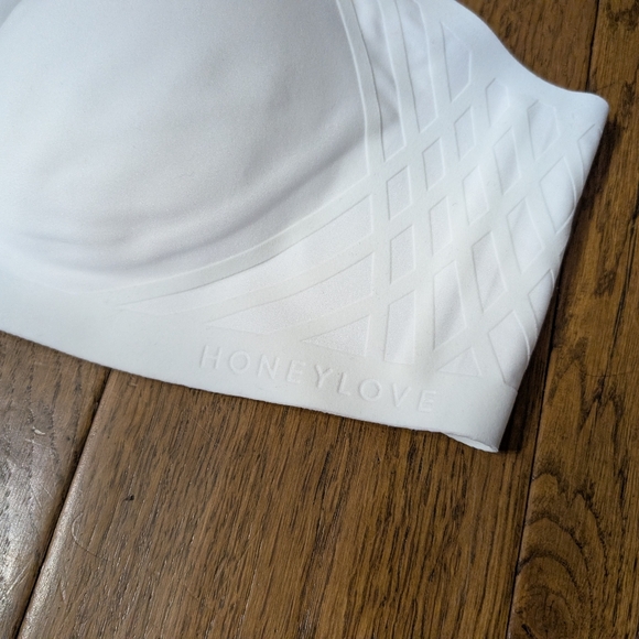 Honeylove Large Silhouette Bra White - Picture 3 of 6